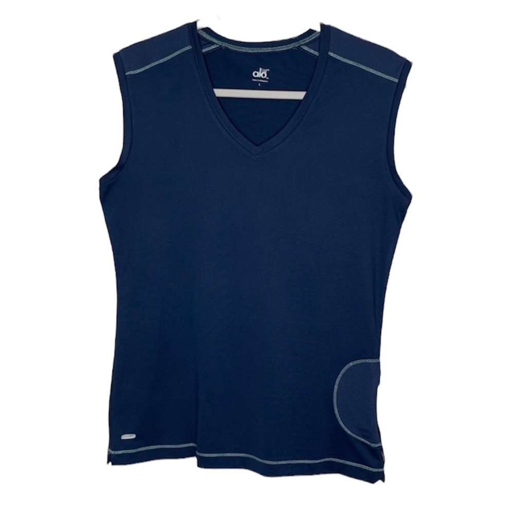 ALO Cool Fit Muscle Tank Sleeveless Tee Large